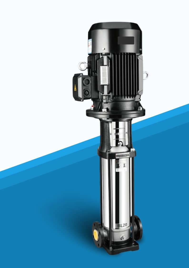 Vertical centrifugal pumps